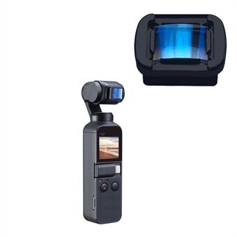 1,33X Anamorphic Lens Vidvinkelobjektiv för DJI Osmo Pocket / Pocket 2 Filminspelning Videofotografering Kameraobjektiv