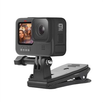 Sportkamera Ryggsäcksklämma fast ram för GoPro Hero 9 kameratillbehör