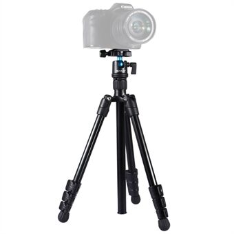 PULUZ PU3009 Bärbart kamerastativ i aluminiumlegering med justerbar benhöjd 36 ~ 92 cm för Sony, Nikon, Canon DSLR-kameror