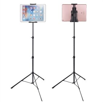 Mobiltelefon Livehållare Stativ Selfie Stick Stand för 4-12 tum smartphone/surfplatta/iPad