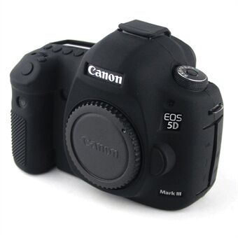 För Canon EOS 5D Mark III / 5DS / 5DRS Silikonskyddande kamerahusfodral