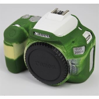 Mjukt silikonskydd för Canon EOS 200D II kamera