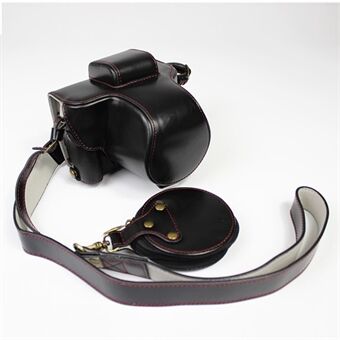Halvt kamerafodral i PU-läder till Fujifilm Fuji X-T200