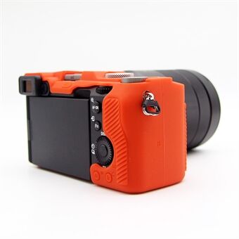 Mjukt silikonskyddsskalfodral för Sony A7C-kamera