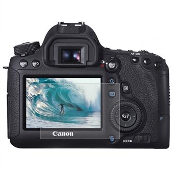 PULUZ PU5502 för Canon 6D Camera 9H Skärmskydd i härdat glas 0,3 mm 2,5D