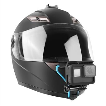 XTGP523 integrerad motorcykelhjälmsrem Hakfästeshållare för GoPro Hero7 6 5 XiaoYi actionkameratillbehör