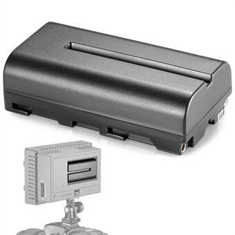 NYARE NP-F550 För Sony NP-F550 / 570 / 530 kamerabatteri 2600mAh laddningsbart batteripaket Ersättningsströmförsörjning