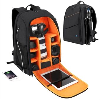 PULUZ PU5011 Portable Waterproof Scratch-proof Backpack Camera Carrying Bag
