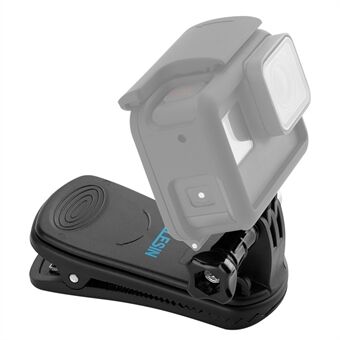 TELESIN GP-JFM-003 För DJI Osmo Pocket / Action 360 graders rotation Kamera Ryggsäck Clip Clamp Mount Stand