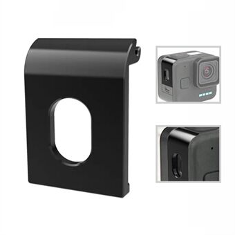 För GoPro Hero 11 Black Mini Camera Batterilock Sidodörrslock för enkel passage genom laddningskabel