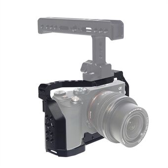 FEICHAO KF44910 för Sony A7C Aluminiumlegeringsbur Skyddsramfodral SLR-kamerafotograferingstillbehör