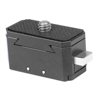 Kamerastativ Quick Bas Aluminiumlegering SLR Kameratelefonklämma Adapter för stativfäste