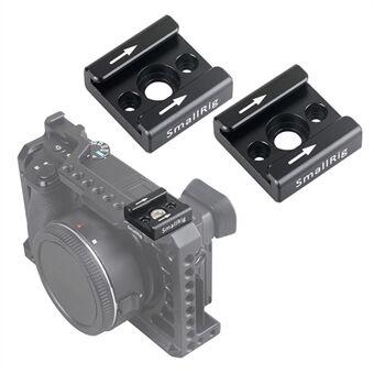 SMALLRIG 2060 Quick-Release Standard Cold Shoe-kameratillbehör för montering av mikrofon/ Flash