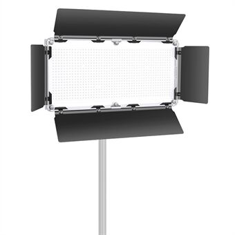 NYARE Metallkonstruktion Ladugårdsdörr LED-videoljus 4-bladig Barndörr för 960 LED-ljuspanel