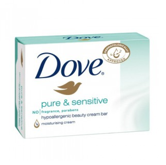 Dove tvålbar - Handtvål - Känslig hud - 100 gram