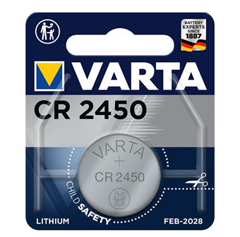 Varta CR2450 litiumknappcell - 1 st