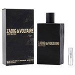 Zadig & Voltaire Just Rock For Him - Eau de Toilette - Doftprov - 2 ml 