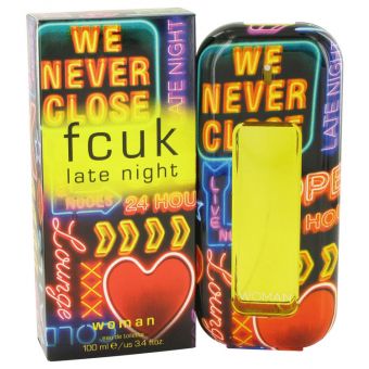 FCUK Late Night by French Connection - Eau De Toilette Spray 100 ml - för kvinnor