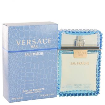 Versace Man by Versace - Eau Fraiche Eau De Toilette Spray (Blue) 100 ml - för män
