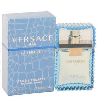 Versace Man by Versace - Eau Fraiche Eau De Toilette Spray (Blue) 30 ml - för män