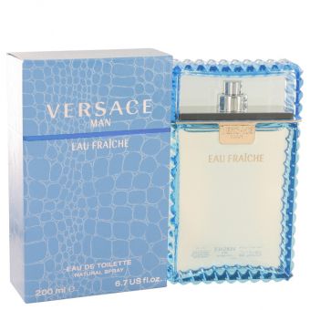 Versace Man by Versace - Eau Fraiche Eau De Toilette Spray (Blue) 200 ml - för män