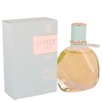 Eau De Lively Brazil by Parfums Lively - Eau De Toilette Spray 100 ml - för män